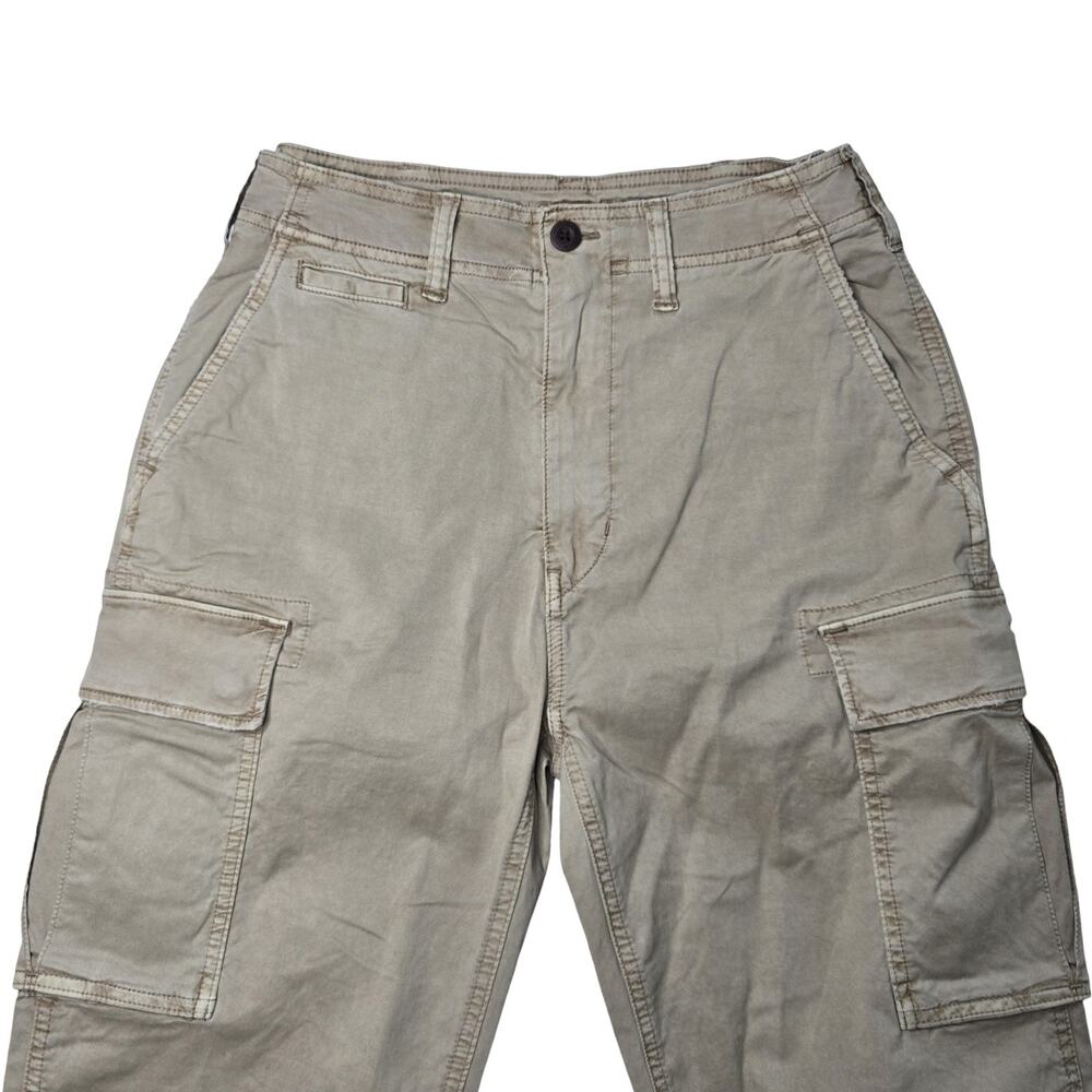 American Eagle Slim Lived In Cargo Pants Men's 28x32‎ Khaki Utility AE - Picture 4 of 10